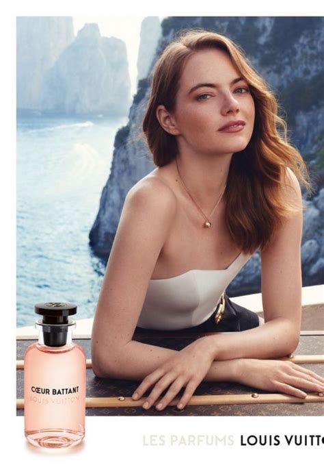 Emma Stone C Ur Battant Fragrance For Louis Vuitton Campaign