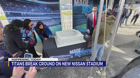 Titans break ground on new Nissan Stadium – WKRN News 2