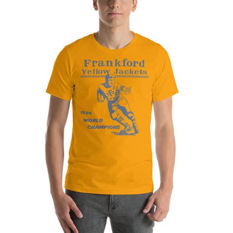 Frankford Yellow Jackets 1926 World Championship t-shirt - Shibe ...