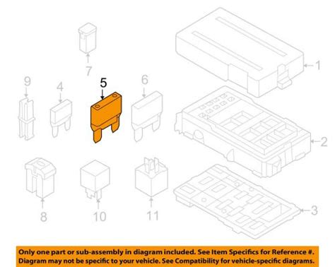 Find FORD OEM Fuse Relay Maxi Fuse E9TZ14526D In Clayton Georgia