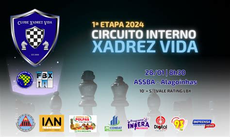 Clube Xadrez Vida Abre A Temporada 2024 Torneio Neste Domingo LBX