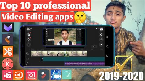 Top 10 Professional Video Editing Apps Of The Year 2020 Free Video