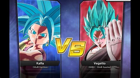 Xenoverse Requested Match Pc Kefla Ssjb Kaiohken Vs Vegetto Sdbh