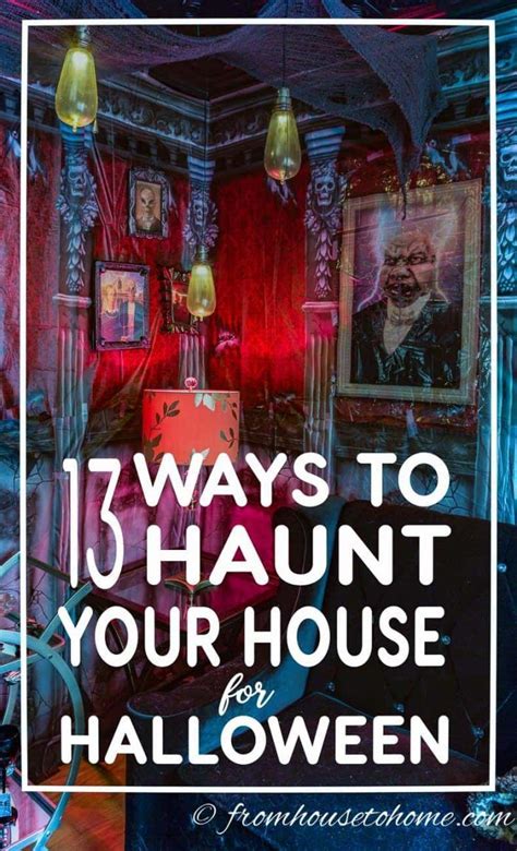 Diy halloween haunted house ideas – Artofit