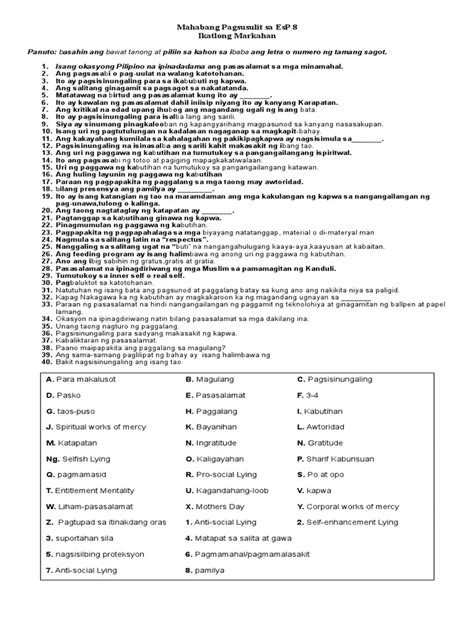 Esp 8 Q3 Long Test Pdf