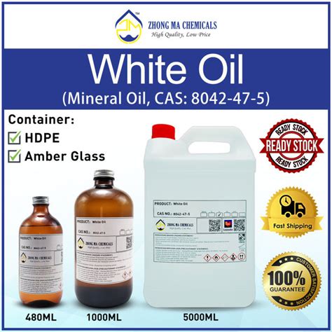 Mineral Oil Pure White Oil Liquid Paraffin Pharma Grade Cas 8042 47 5 Lazada