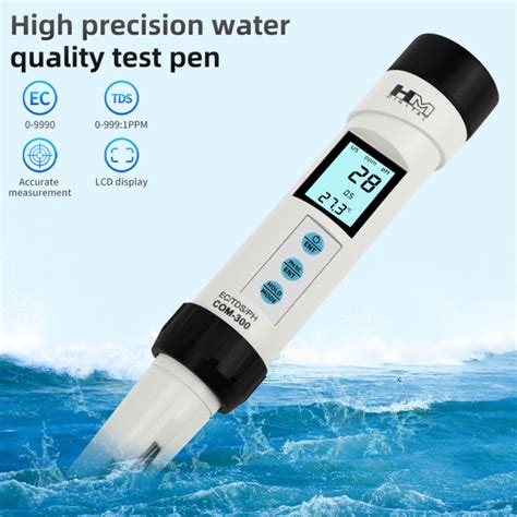 Hm Digital Ec Tds Ph In Combo Meter Temperature Tester