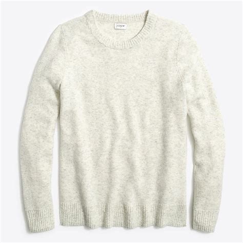 J Crew Factory Crewneck Sweater In Extra Soft Yarn Sweaters Crew