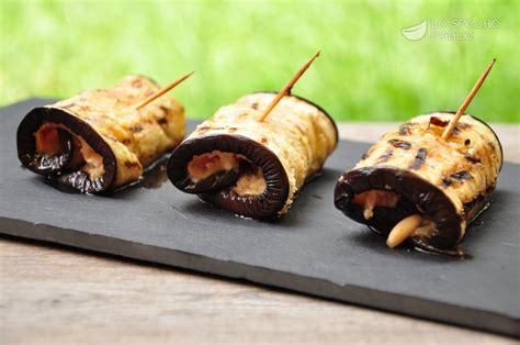 Ricetta Involtini Di Melanzane E Pesce Spada Le Ricette Dello