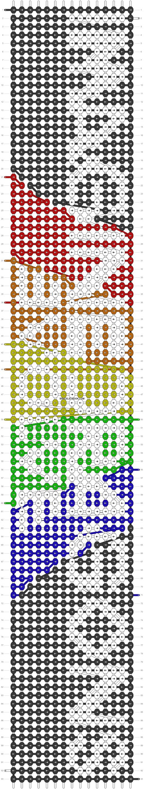 Alpha Pattern 170435 BraceletBook