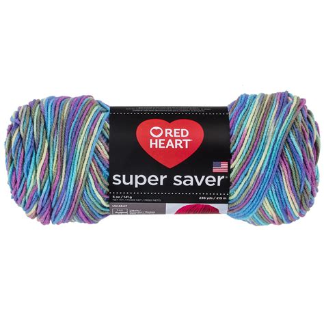 Super Saver Yarn by Red Heart - Multicolor Yarn for Knitting, Crochet ...