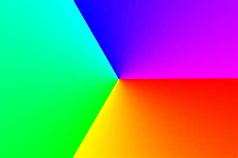 Rgb Shapes Edges Gradient Abstraction Colorful Hd Wallpaper Peakpx