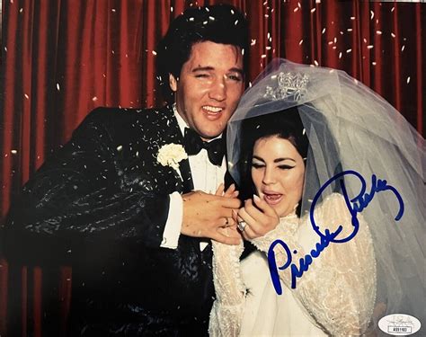 Priscilla Presley Autographed Signed X Photo Elvis Presley Wife