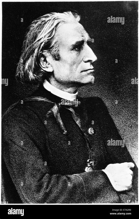 Franz Liszt 1811 1886 Composer Pianist And Conductor Portrait