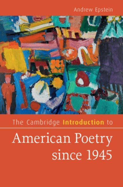 The Cambridge Introduction To American Poetry Since 1945 Opracowanie