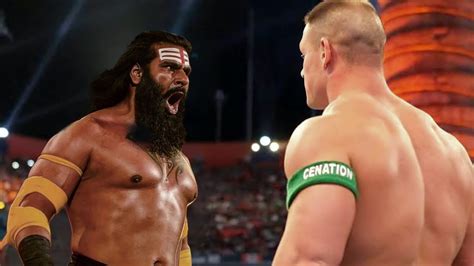 Veer Mahaan Vs John Cena Brutal Match Wwe Raw Youtube