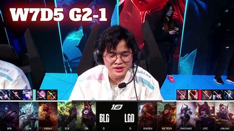 Blg Vs Lgd Game Week Day Lpl Spring Bilibili Gaming Vs