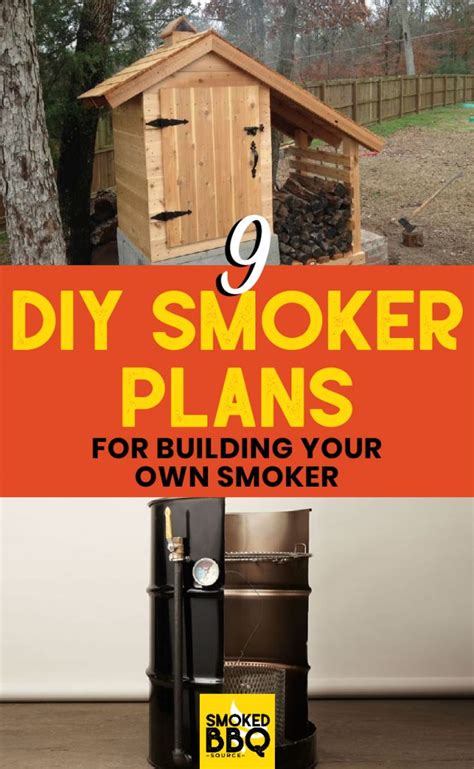 9 DIY Smoker Plans For Building Your Own Smoker Beginner To