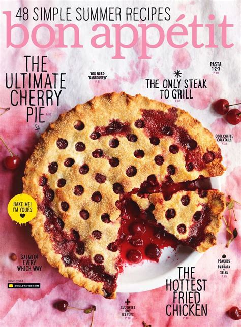 Bon Appetit Back Issue Jun 14 Digital In 2021 Baking Magazines