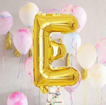 Gold Letter Balloons Free Shipping Exchanges