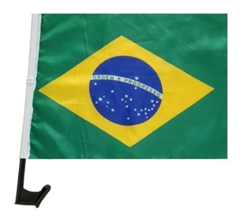 Kit 20 Bandeirinhas Bandeira Brasil Copa Janela Carro Parcelamento