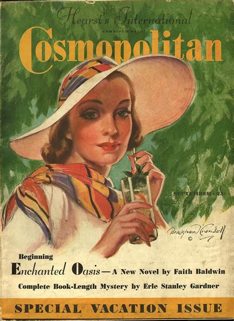 Cosmopolitan Magazine September 1937 Artist Sweet And Refreshing