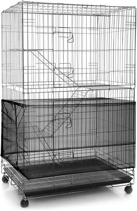 Shappy Large Bird Cage Net Bird Cage Seed Catcher