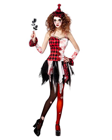 Horror Harlequin Ladies Costume buy | Horror-Shop.com