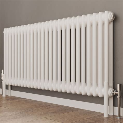 Column Radiator Feet 2 Column White Alpha Uk Radiators