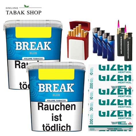 Break Blue Volumentabak Sparpaket Kaufen Online Tabak Shop