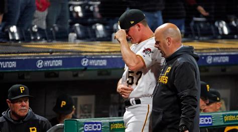 Report Pirates Sp Nick Burdi Has Strained Biceps Wont Need Surgery