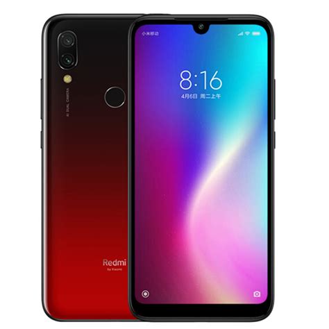 Купить Договор машины Xiaomi Редми красный рис 7 Магия цвета градиент ...