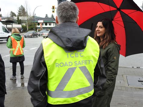 Surrey RCMP - Today we launched the #SeeBeSeen pedestrian... | Facebook