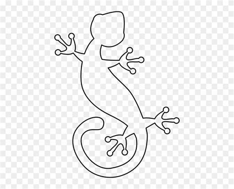 Lizard Outline