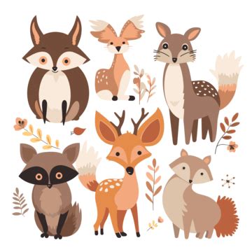 Free Woodland Animal PNG Transparent Images Free Download | Vector ...