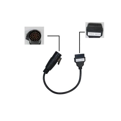 Iveco Pin To Obd Adapter For Delphi Autocom Tools Car