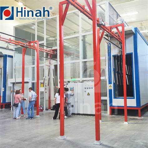 Furnitures Automatic Powder Coating Painting Spraying Booth Lines