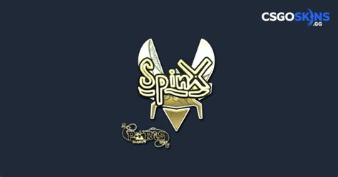 Sticker Spinx Gold Paris Csgoskins Gg