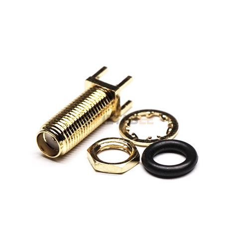 Waterproof Sma Female Pcb Board Through Hole Connector Metabeeai