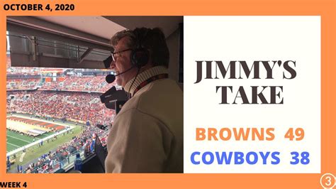 Jimmys Take Voice Of The Browns Jim Donovan Recaps The Browns 49 38