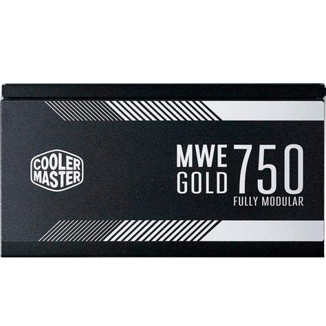 Fonte Cooler Master MWE 750W 80 Plus Gold Modular MPY 7501