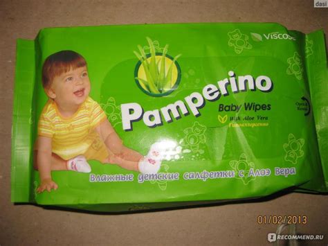 Влажные салфетки Pamperino Baby wipes - «Зачем покупать дороже??» | отзывы