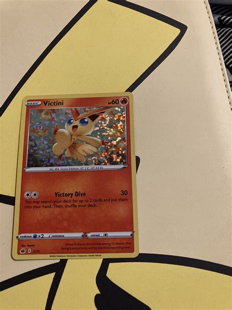 Victini Holo 515 Mcdonalds Pokemon Card 2022 Mint Nm Ebay