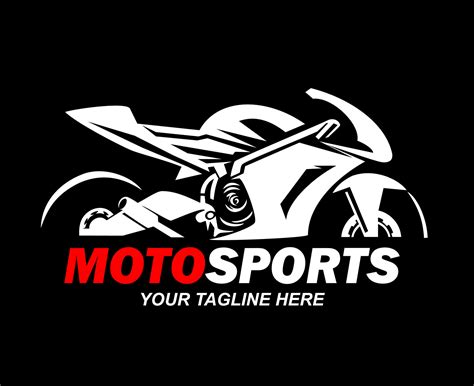 sport motorcycle logo 7414845 Vector Art at Vecteezy