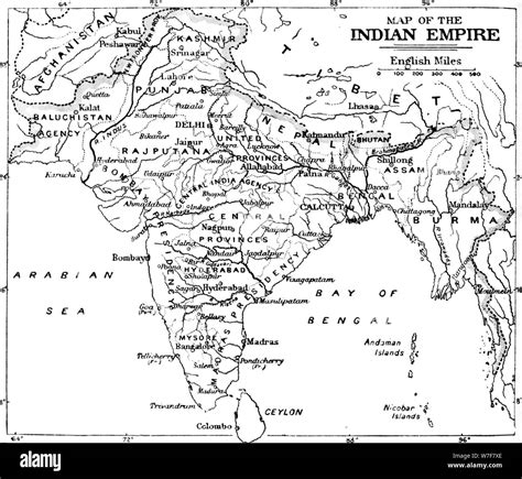 India Map White Black And White Stock Photos And Images Alamy