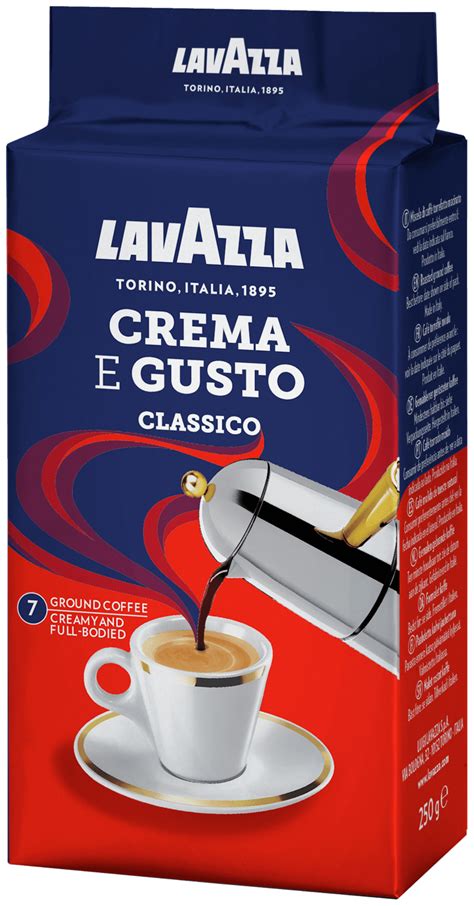 Купить Кофе молотый LavAzza Crema e Gusto 250 г в у Лавацца по цене