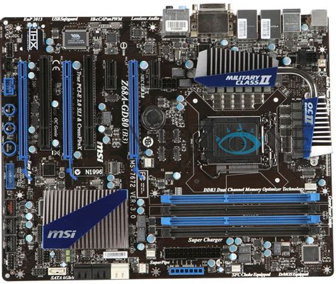 Msi Flagship Intel Z68 Based Motherboard Gets Pictured