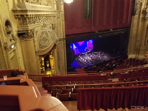 Balcony Box 5 at Chicago Theatre - RateYourSeats.com