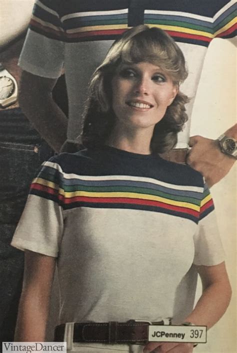 1970s Shirts Tops Blouses T Shirt Styles History