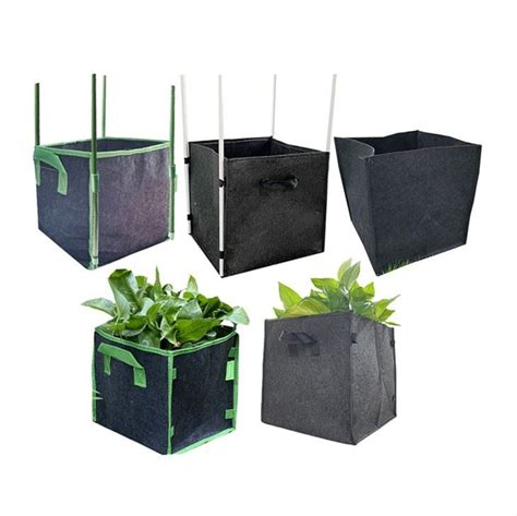 7 Gallon Square Grow Bag For Plants Suppliers And Manufacturers China